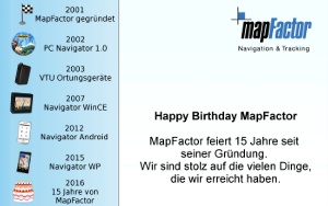 Happy Birthday MapFactor