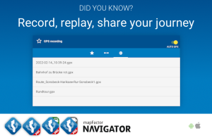 Record, Replay, Share Your Journey