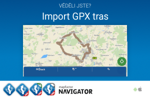 Import GPX tras