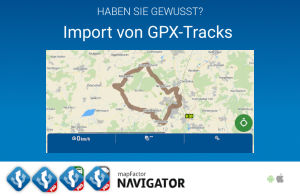Import von GPX-Routen