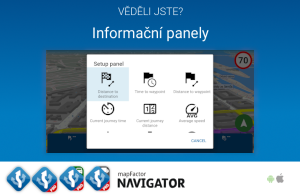 Informační panely