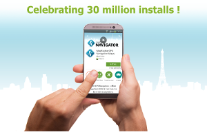 MapFactor Navigator reaches 30 million installs on the Android Play Store