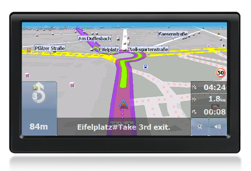 GPS Navigationsgerät Actis 8 Standard