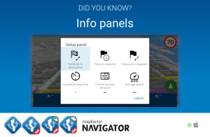 Info panels
