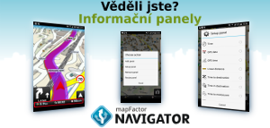 3. Informační panely