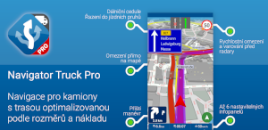 Navigator Truck Pro (Android) - nová GPS navigace pro kamiony