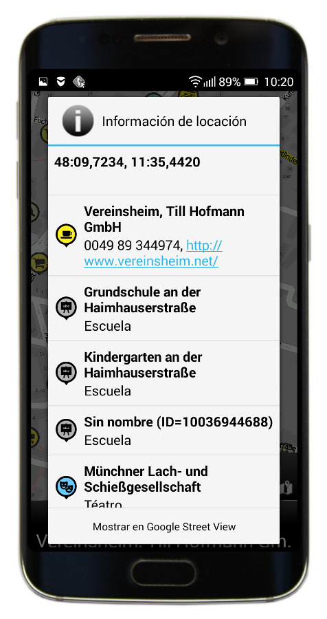 Navigator 3.1 Info - GPS coordinates and HD Traffic info