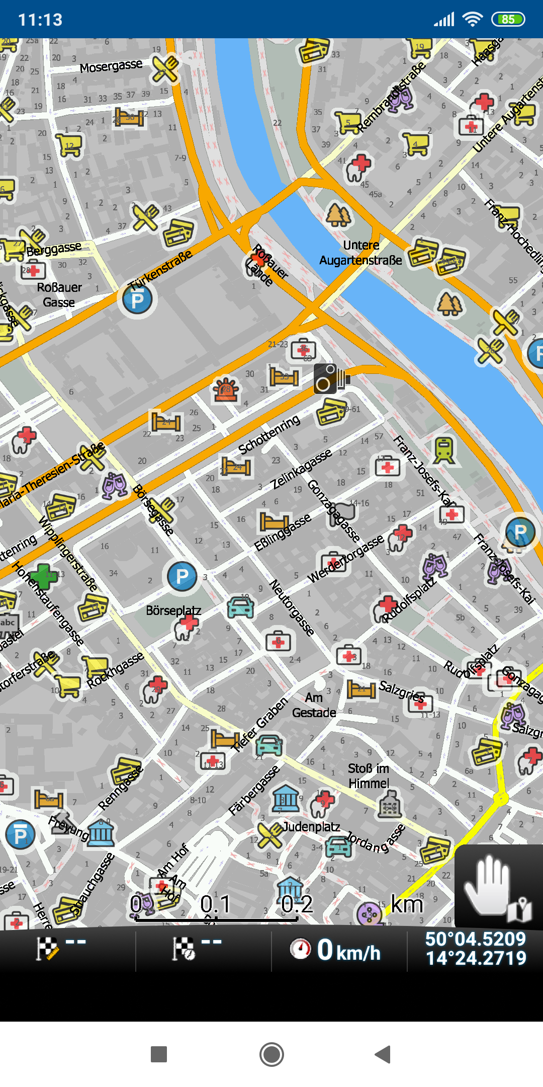 mapFactor Navigator 5.0 - neue konturierte POI-Symbolen