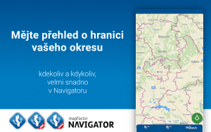 Mapa okresů ČR - MapFactor Navigator poradí s hranicí vašeho okresu