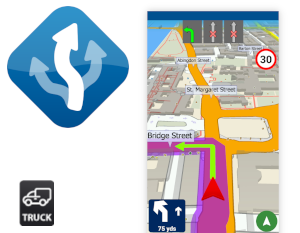 MapFactor GPS Navigation Truck (Android)