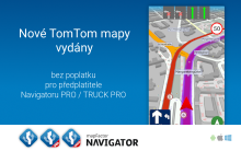 Nové TomTom mapy vydány Nové TomTom mapy vydány