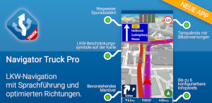 MapFactor Navigator Truck Pro (Android) - Neue GPS Navi-App speziell für LKW und große Fahrzeuge