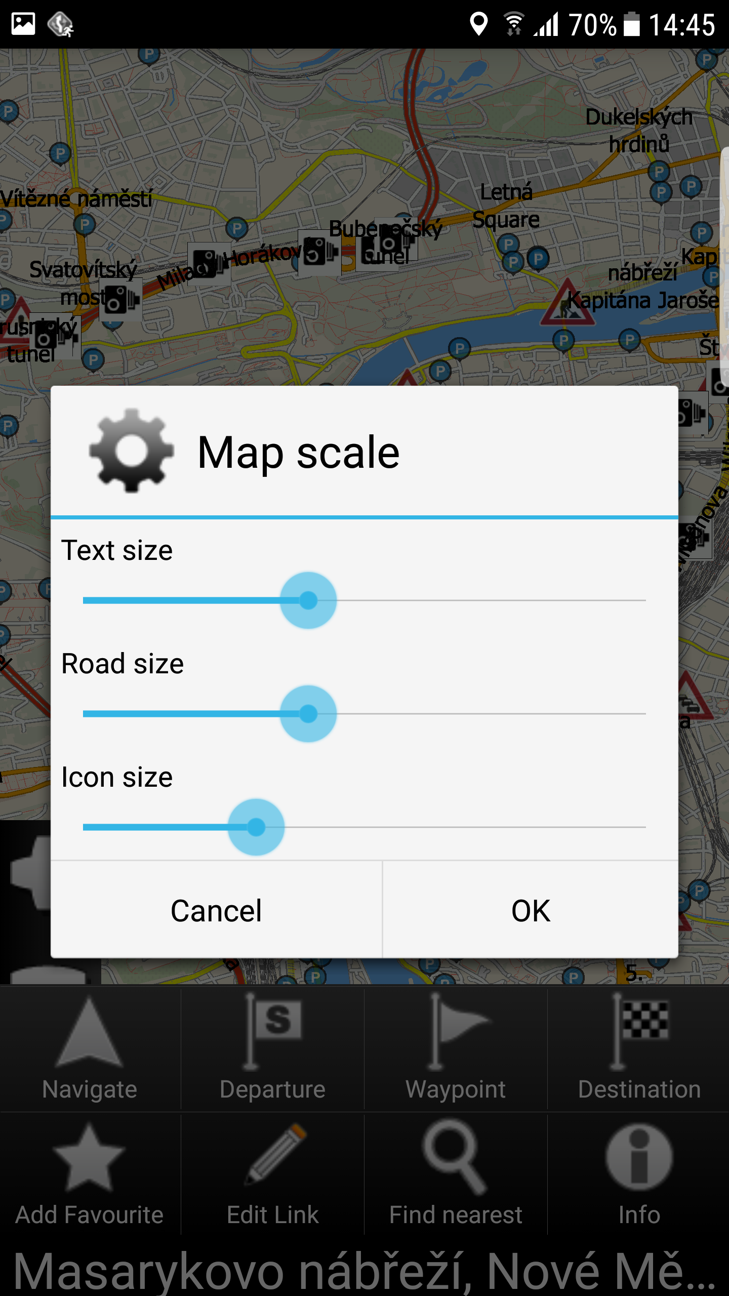mapFactor Navigator 3.1 - Map scale customisation