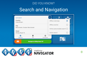 Search and Navigation in Navigator for Android