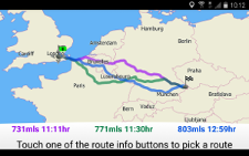 Alternative routes verze 2.1 w225