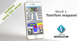 MapFactor Navigator 1.1 pro iOS nově s TomTom mapami