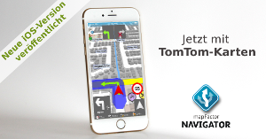 MapFactor Navigator 1.1 für iOS unterstützt jetzt die TomTom-Karten