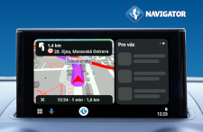 Vydán Navigator 7.3 s podporou Android Auto Coolwalk UI