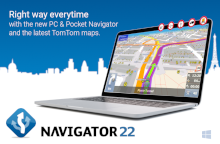 PC & Pocket Navigator 22 with the latest TomTom maps