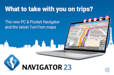PC & Pocket Navigator 23 and the latest TomTom maps released PC & Pocket Navigator 23 and the latest TomTom maps released