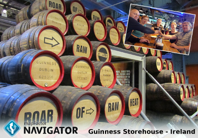 Travel with Navigator - the Guinness Storehouse, Dublin
