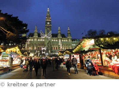 Photo Christmas Market, Vienna, Austria